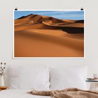 Klebefieber Poster Desert Dunes