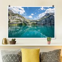 Klebefieber Poster Traumhafter Bergsee
