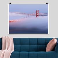 Klebefieber Poster San Franciscos Golden Gate Bridge