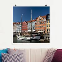 Klebefieber Poster Hafen in Kopenhagen