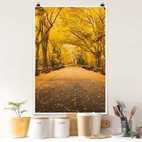 Klebefieber Poster Herbst im Central Park