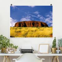 Klebefieber Poster Uluru