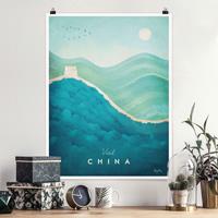 Klebefieber Poster Reiseposter - China