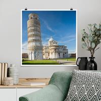 Klebefieber Poster Der schiefe Turm von Pisa