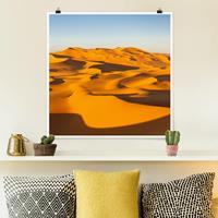 Klebefieber Poster Murzuq Desert In Libya