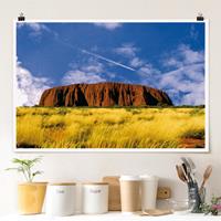 Klebefieber Poster Uluru