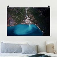 Klebefieber Poster Fluss in Grönland