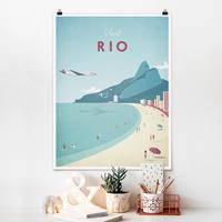 Klebefieber Poster Reiseposter - Rio de Janeiro