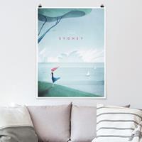 Klebefieber Poster Reiseposter - Sidney