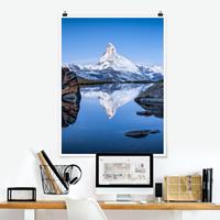 Klebefieber Poster Stellisee vor dem Matterhorn