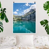 Klebefieber Poster Traumhafter Bergsee