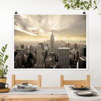 Klebefieber Poster Manhattan Dawn