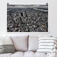 Klebefieber Poster Blick über Manhattan