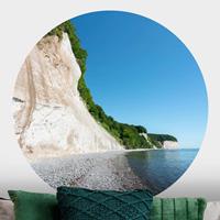Klebefieber Runde Fototapete selbstklebend Kreidefelsen auf Rügen