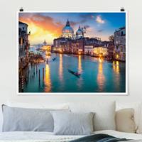 Klebefieber Poster Sunset in Venice