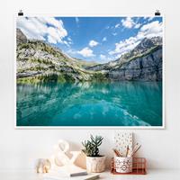 Klebefieber Poster Traumhafter Bergsee