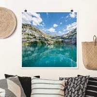 Klebefieber Poster Traumhafter Bergsee