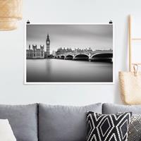 Klebefieber Poster Westminster Brücke und Big Ben