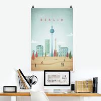 Klebefieber Poster Reiseposter - Berlin