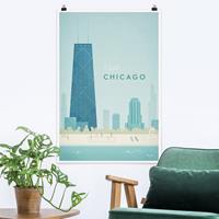 Klebefieber Poster Reiseposter - Chicago