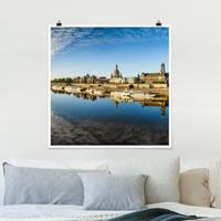 Klebefieber Poster Die Weiße Flotte von Dresden