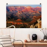 Klebefieber Poster Grand Canyon nach dem Sonnenuntergang