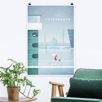 Klebefieber Poster Reiseposter - Kopenhagen
