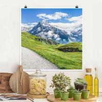 Klebefieber Poster Grindelwald Panorama