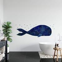 Wall-Art Wandfolie Sprookjesachtig de walvis (1 stuk)