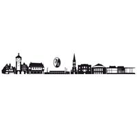 Wall-Art Wandfolie Voetbal SC Freiburg skyline + logo (1 stuk)