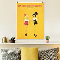 Klebefieber Poster Filmposter Gentlemen Prefer Blondes