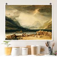 Klebefieber Poster William Turner - Thunersee