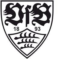 Wall-Art Wandfolie Voetbal VfB Stuttgart logo (1 stuk)