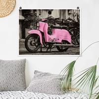 Klebefieber Poster Pinker Roller