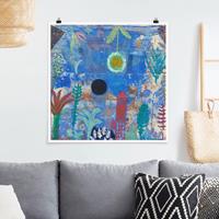 Klebefieber Poster Paul Klee - Versunkene Landschaft