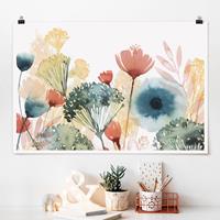 Klebefieber Poster Wildblumen im Sommer I