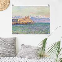 Klebefieber Poster Claude Monet - Antibes-Le Fort
