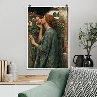 Klebefieber Poster Kunstdruck John William Waterhouse - Die Seele der Rose