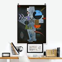 Klebefieber Poster Kunstdruck Wassily Kandinsky - Kreuzform