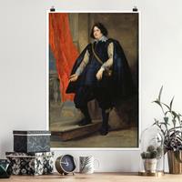 Klebefieber Poster Anthonis van Dyck - Bildnis Filips de Godines