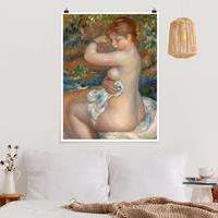 Klebefieber Poster Kunstdruck Auguste Renoir - Badende