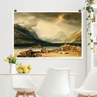 Klebefieber Poster William Turner - Thunersee