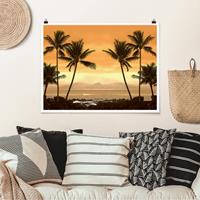 Klebefieber Poster Caribbean Sunset II