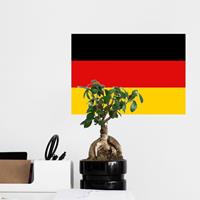 Wall-Art Wandtattoo Fußball Deutschland Fahne, (1 St.)