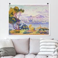 Klebefieber Poster Henri Edmond Cross - Antibes Nachmittags