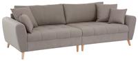 Andas Home affaire Big-Sofa "Penelope Luxus", mit besonders hochwertiger Polsterung für bis zu 140 kg pro Sitzfläche