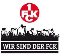 Wall-Art Wandfolie Wij zijn de FCK met logo (1 stuk)