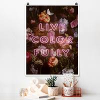 Klebefieber Poster Live Color Fully