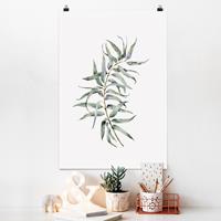 Klebefieber Poster Aquarell Eucalyptus IV
