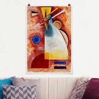 Klebefieber Poster Kunstdruck Wassily Kandinsky - Ineinander